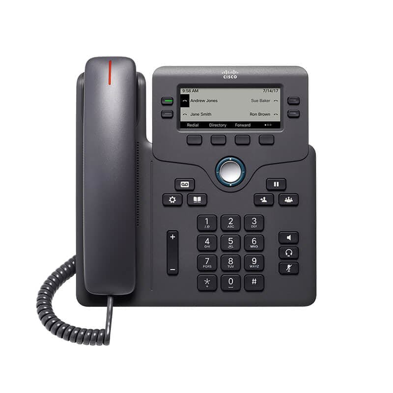 Telefono VOIP C530A Go VoIP+analogico Black e Silver